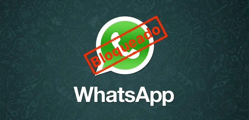 bloqueado en Whatsapp